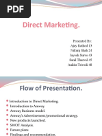 Download Direct Marketing -Amway by reshma2587 SN28987746 doc pdf