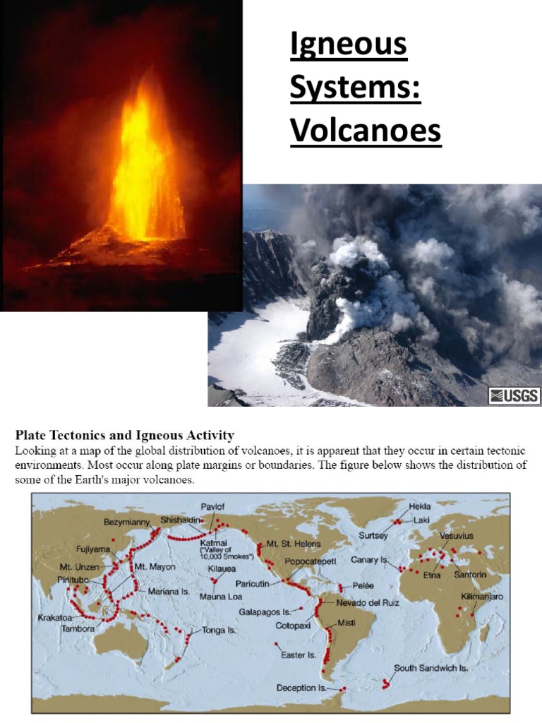 An Overview of Igneous Rock Formation Through Volcanic Eruptions of ...