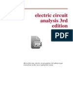 Electric Circuit Analysis 3rd Edition