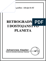 Prva Godina, Lekcija br.02-Retrogradne-Planete PDF