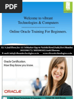 Online Oracle Training For Beginners