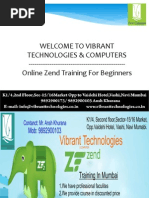 Online Zend Training For Beginners