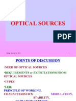 Optical Sources: Friday, March 26, 2010 1