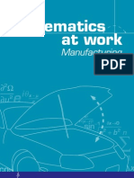 Mathematics at Work - Manufacturing