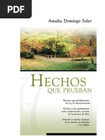 Hechos Que Prueban. Amalia Domingo Soler