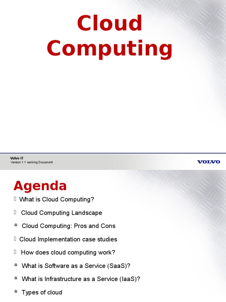 Cloud Computing | PDF | Software As A Service | Cloud Computing