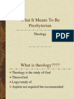 What It Means To Be Presbyterian Part 3