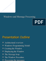 Windows and Message Processing