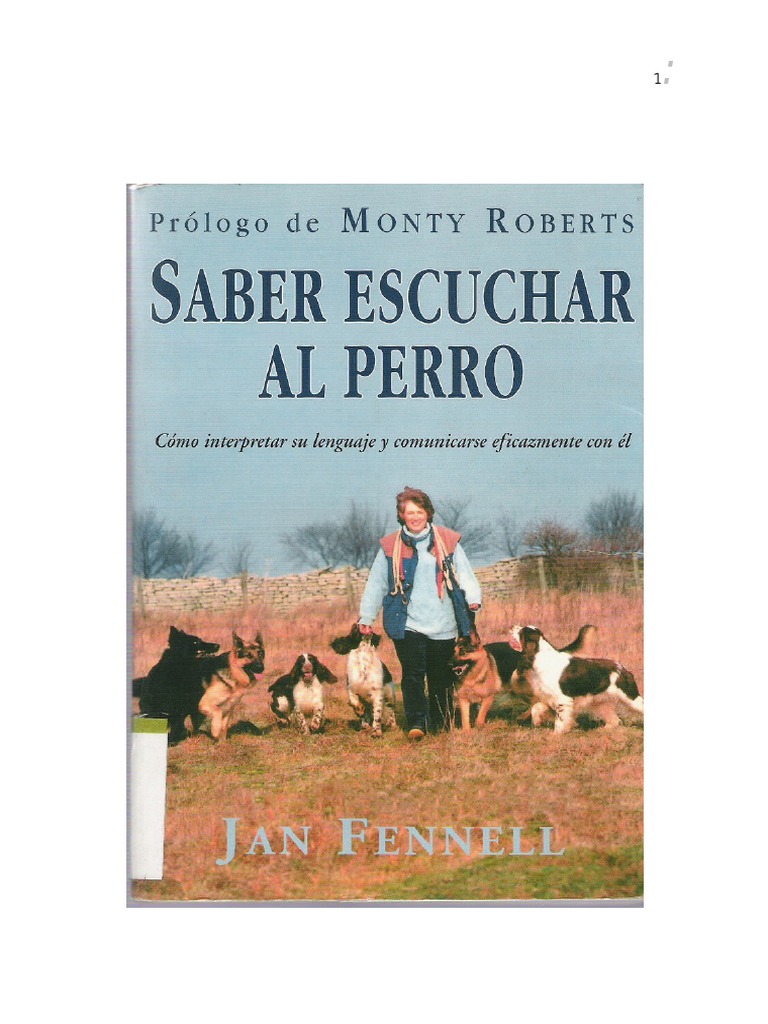 LIBRO - Saber Escuchar Al Perro-Fennell, Jan (Doc) | PDF | Lobo gris | Homo  Sapiens, image size:768x1024
