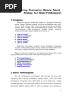 Download Prinsip Pendekatan Metode Teknikstrategi Dan Model Pembelajaran by Rakhman Halim SN289920122 doc pdf