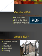 Good and Evil: What Is Evil? Evil in The Bible Different Answers