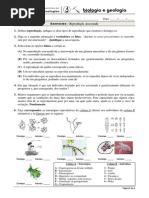 Exercícios - Rep. Assexuada