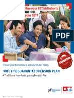 Hdfclife Guaranteed Pension Plan