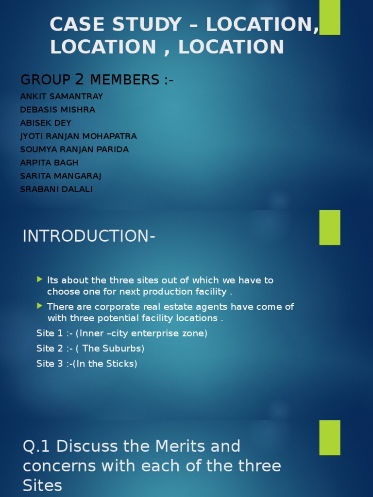 Suburb case study picture