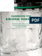 Manual de Digestion por Kjeldahl