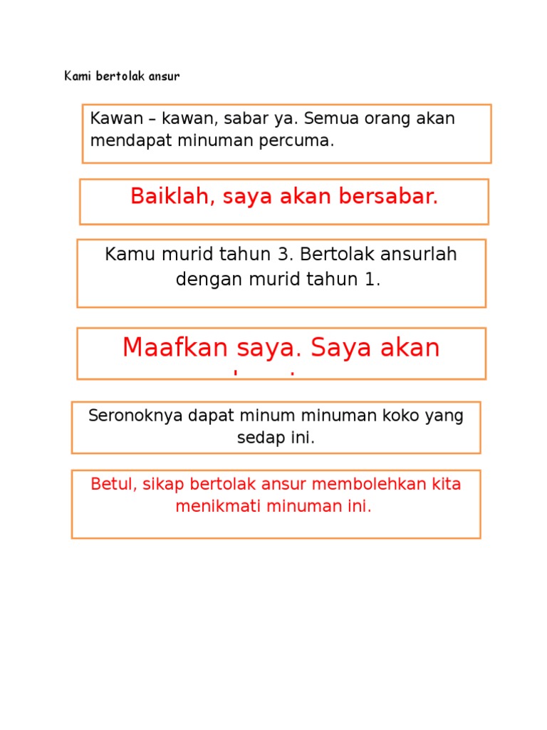 Tolak Ansur Moral Thn 3 Pdf