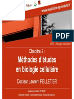 Méthodes D'étudesen Biologie Cellulaire