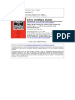 Latino Racial Choices: The Effects of Skin Colour and Discrimination On Latinos' and Latinas' Racial Self-Identifications