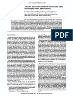 Supercritical Carbon Dioxide Extraction of Onion Flavors and Their