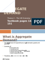 Aggregate Demand: Textbook Pages 144-151