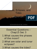 phases eclipses and tides