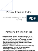 Pleural Effusion Index