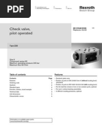 Rexroth Z2S 6 - Check Valve Pilot Operated 