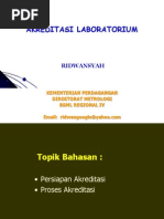 Akreditasi Lab - Ridwan