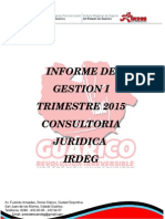 Informe de Gestion I Trimestre Osman