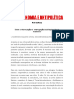 Antieconomia e Antipolitica