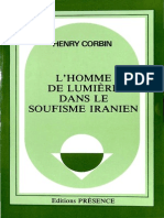 Henry Corbin - L'Homme de Lumière Dans Le Soufisme Iranien (1971)