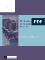 Plurilingüismo en La Enseñanza en España