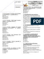 Prueba de remediación del tercer periodo