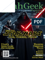 Utah Geek Magazine #8 (Nov-Dec 2015) Alternate Cover