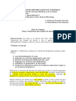 Hoja de Trabajo T Del Estado de Animo