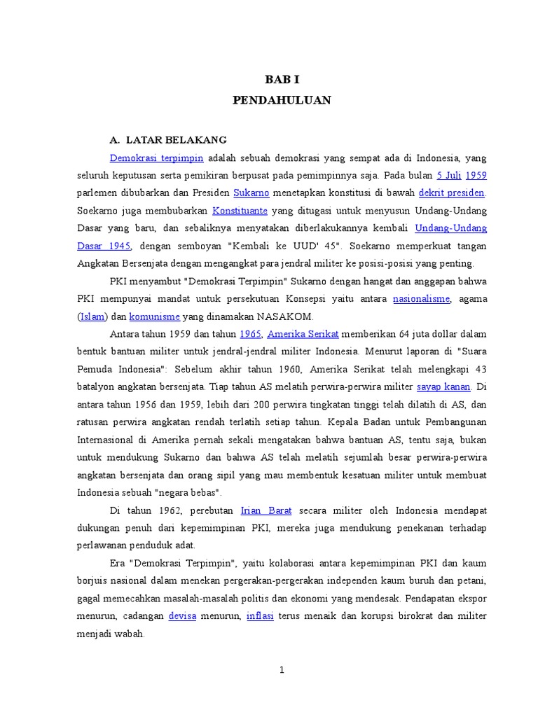 Makalah Spjd Demokrasi Terpimpin