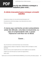  Análises de Investimentos