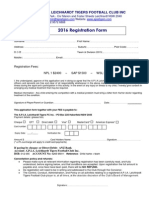 APIA LTFC Registration Form - 2016 PDF