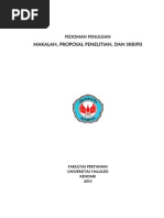 Download Panduan Penulisan Skripsi Faperta 2010 by Muhammad Fadli SN289991547 doc pdf