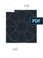 dibujo de autocad tipo flor 