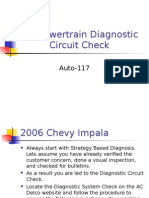 GM Powertrain Diagnostic Circuit Check