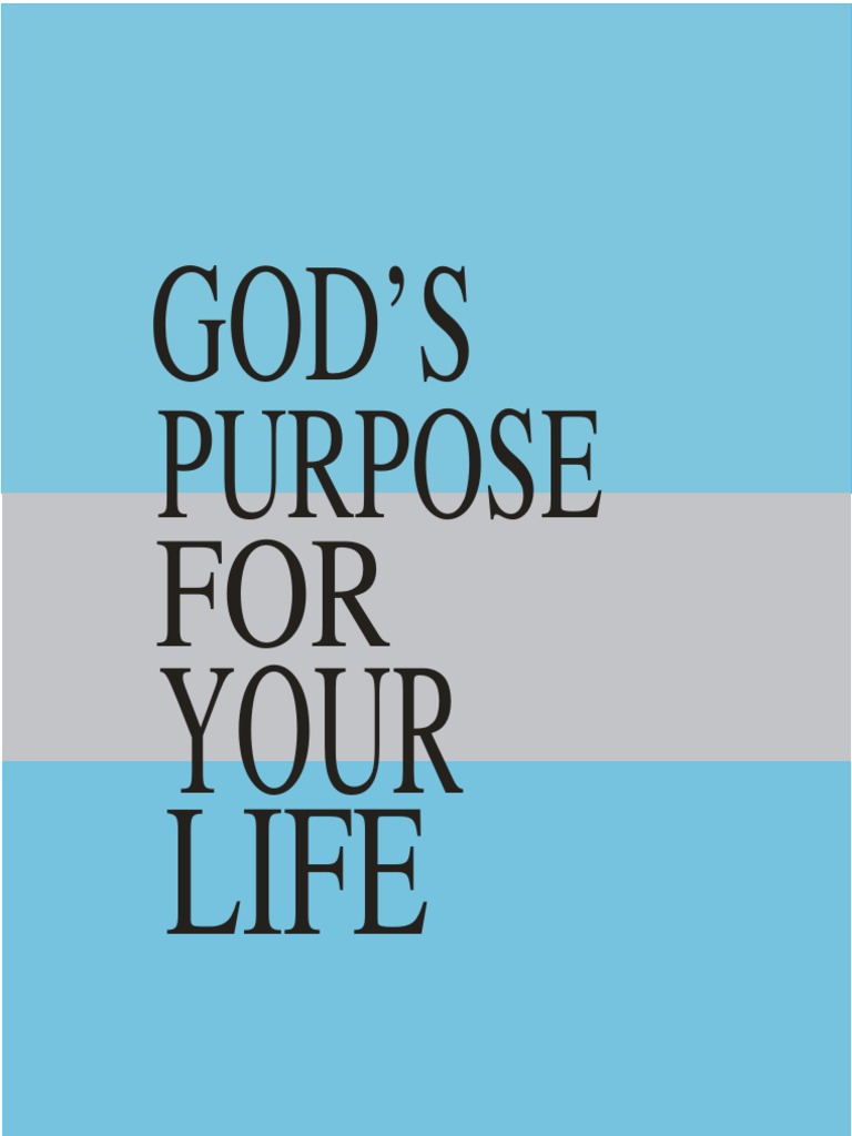 God's Purpose for Your Life Saul Samuel