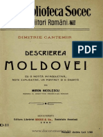 Descrierea Moldovei PDF