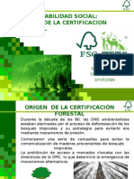 Certificacion FSC