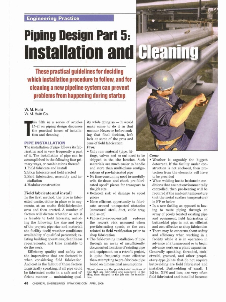 Effective Pipeline Installation Methods | PDF | Pipe (Fluid Conveyance ...