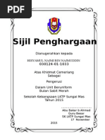 Contoh Buku Program Pertandingan Bola Sepak - Surat GG