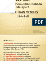 Kuliah 1.1 PKP 3083 Sem Jun 2015 Kemahiran Menulis