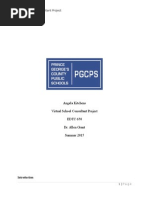 Angela Kitchens Virtual School Consultant Project EDTC 650 Dr. Allen Grant Summer 2015