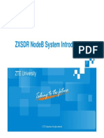 ZXSDR NodeB System Introduction