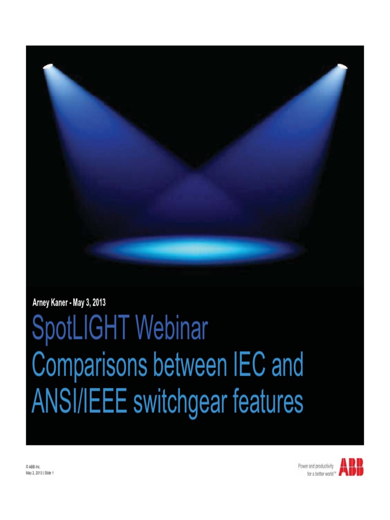comparisons between iec vs ansi switchgear.pdf | Power Engineering | Electrical Engineering
